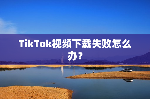 TikTok视频下载失败怎么办？
