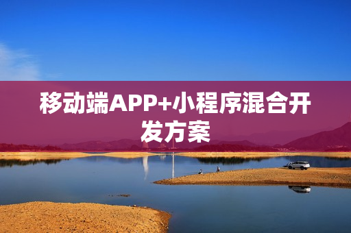 移动端APP+小程序混合开发方案