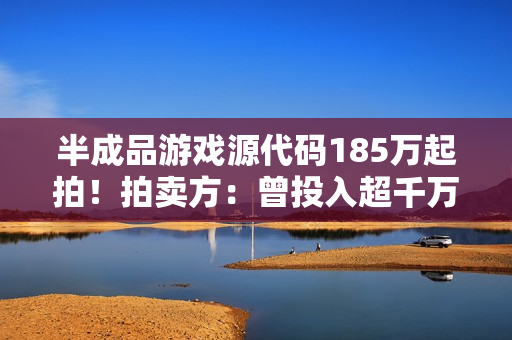半成品游戏源代码185万起拍！拍卖方：曾投入超千万元