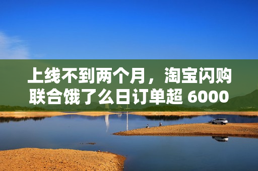 上线不到两个月，淘宝闪购联合饿了么日订单超 6000 万