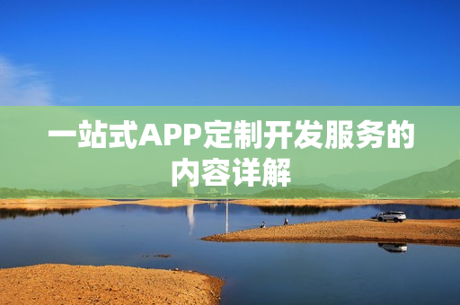一站式APP定制开发服务的内容详解