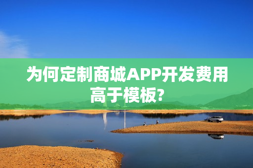为何定制商城APP开发费用高于模板?
