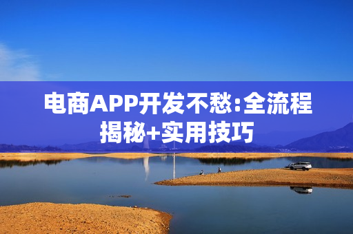 电商APP开发不愁:全流程揭秘+实用技巧