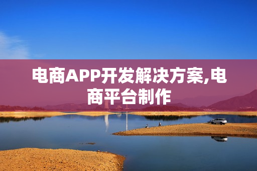 电商APP开发解决方案,电商平台制作