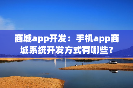 商城app开发：手机app商城系统开发方式有哪些？