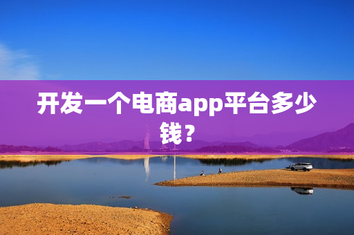 开发一个电商app平台多少钱？