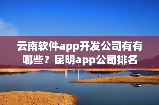 云南软件app开发公司有有哪些？昆明app公司排名