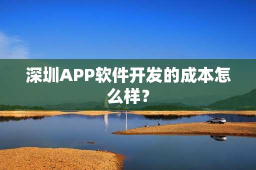 深圳APP软件开发的成本怎么样？