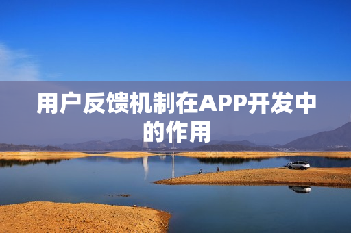 用户反馈机制在APP开发中的作用