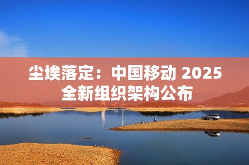 尘埃落定：中国移动 2025 全新组织架构公布