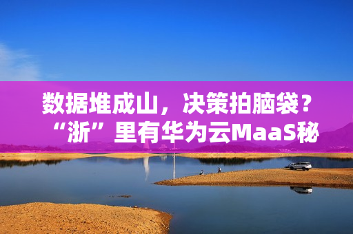 数据堆成山，决策拍脑袋？“浙”里有华为云MaaS秘籍！