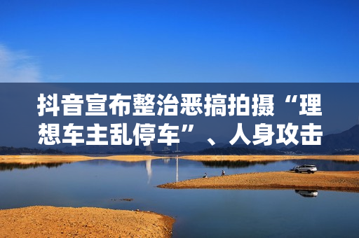 抖音宣布整治恶搞拍摄“理想车主乱停车”、人身攻击理想车主的内容及账号