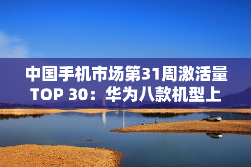 中国手机市场第31周激活量TOP 30：华为八款机型上榜