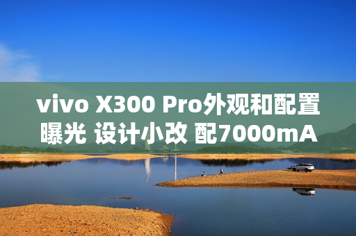 vivo X300 Pro外观和配置曝光 设计小改 配7000mAh电池