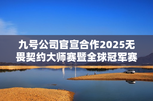 九号公司官宣合作2025无畏契约大师赛暨全球冠军赛，年轻化战略再升级