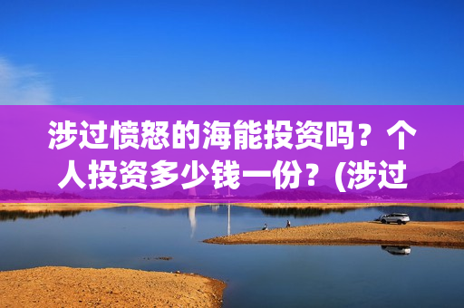 涉过愤怒的海能投资吗？个人投资多少钱一份？(涉过愤怒的海 海报)