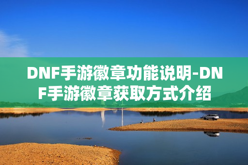 DNF手游徽章功能说明-DNF手游徽章获取方式介绍