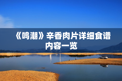 《鸣潮》辛香肉片详细食谱内容一览