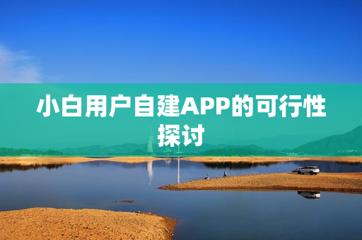 小白用户自建APP的可行性探讨