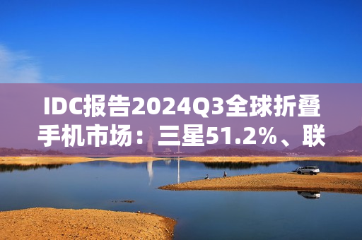IDC报告2024Q3全球折叠手机市场：三星51.2%、联想15.1%、华为13.2%、荣耀7.6%、小米6.3%