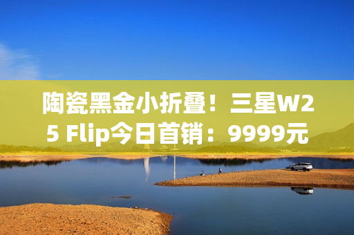 陶瓷黑金小折叠！三星W25 Flip今日首销：9999元