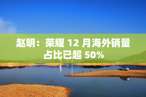 赵明：荣耀 12 月海外销量占比已超 50%