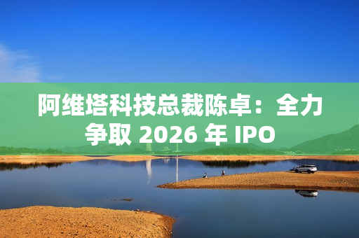 阿维塔科技总裁陈卓：全力争取 2026 年 IPO
