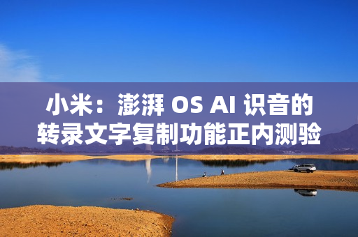 小米：澎湃 OS AI 识音的转录文字复制功能正内测验证，预计本月底至下月推送