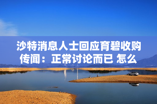 沙特消息人士回应育碧收购传闻：正常讨论而已 怎么就成国际新闻了
