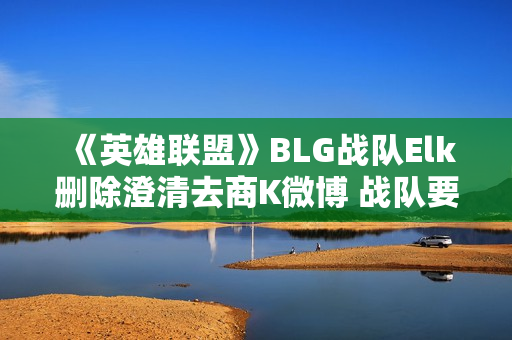 《英雄联盟》BLG战队Elk删除澄清去商K微博 战队要重组?