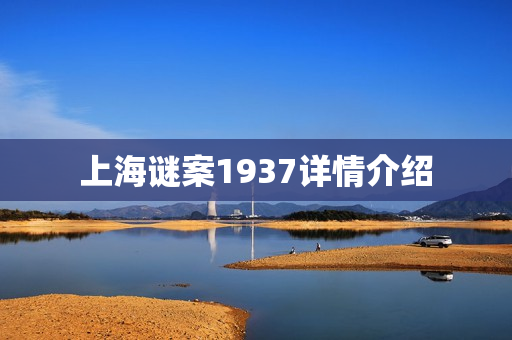 上海谜案1937详情介绍