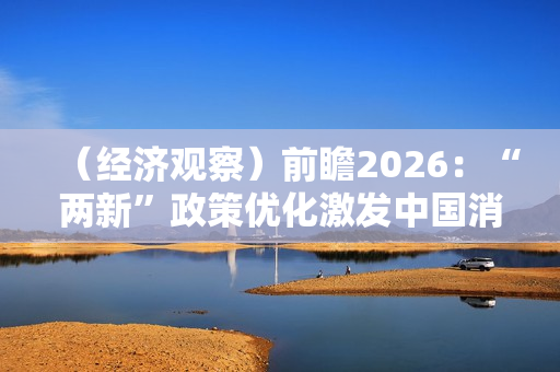 （经济观察）前瞻2026：“两新”政策优化激发中国消费新活力