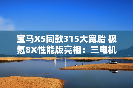 宝马X5同款315大宽胎 极氪8X性能版亮相：三电机+电动尾翼