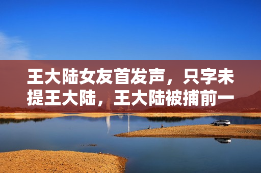 王大陆女友首发声，只字未提王大陆，王大陆被捕前一天两人曾约会