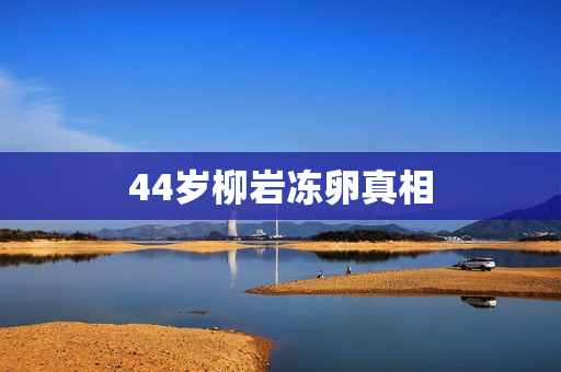 44岁柳岩冻卵真相