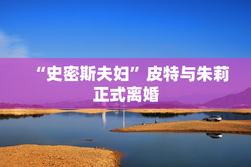 “史密斯夫妇”皮特与朱莉正式离婚