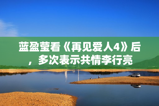 蓝盈莹看《再见爱人4》后，多次表示共情李行亮