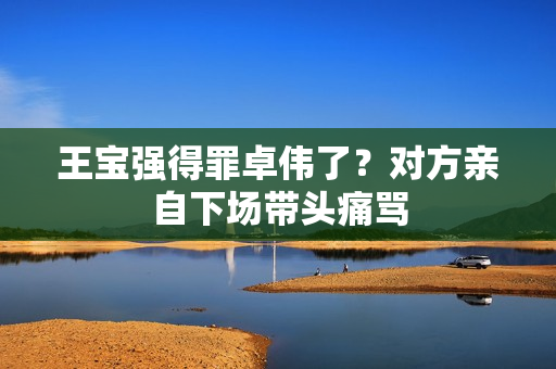 王宝强得罪卓伟了？对方亲自下场带头痛骂