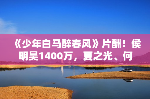 《少年白马醉春风》片酬！侯明昊1400万，夏之光、何与天差地别！