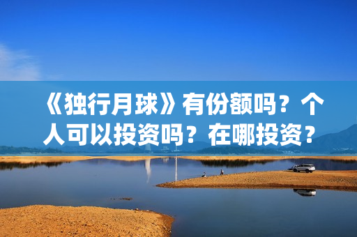 《独行月球》有份额吗？个人可以投资吗？在哪投资？(独行月球出品方)