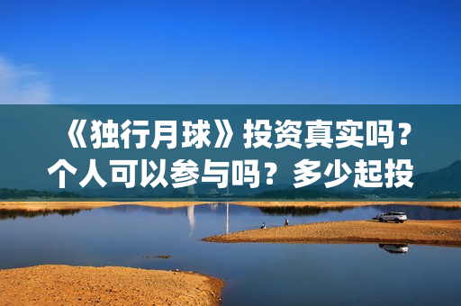 《独行月球》投资真实吗？个人可以参与吗？多少起投？(独行月球百度百科)