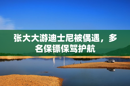 张大大游迪士尼被偶遇，多名保镖保驾护航