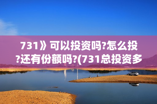 731》可以投资吗?怎么投?还有份额吗?(731总投资多少)