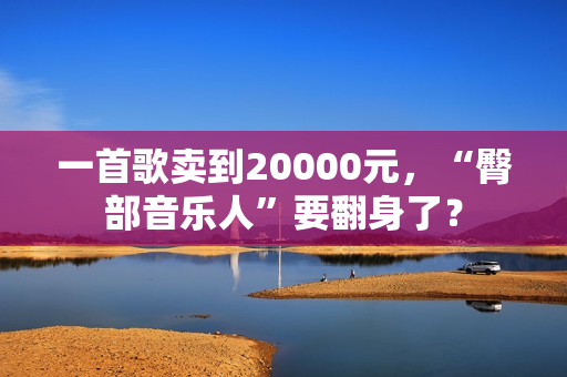 一首歌卖到20000元，“臀部音乐人”要翻身了？