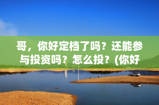 哥，你好定档了吗？还能参与投资吗？怎么投？(你好的哥)