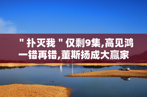 ＂扑灭我＂仅剩9集,高见鸿一错再错,董斯扬成大赢家