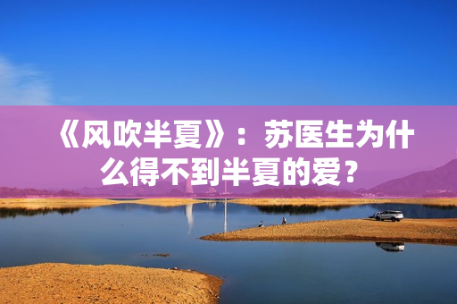 《风吹半夏》：苏医生为什么得不到半夏的爱？
