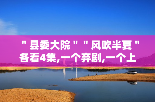 ＂县委大院＂＂风吹半夏＂各看4集,一个弃剧,一个上瘾