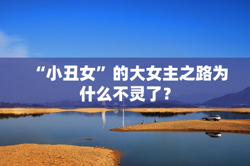 “小丑女”的大女主之路为什么不灵了？