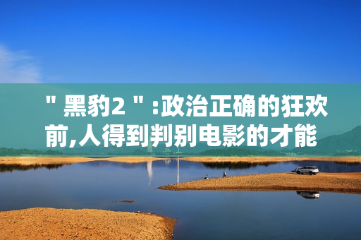 ＂黑豹2＂:政治正确的狂欢前,人得到判别电影的才能